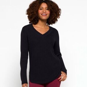 RD Style Navy Blue V-Neck Sweater Size XL